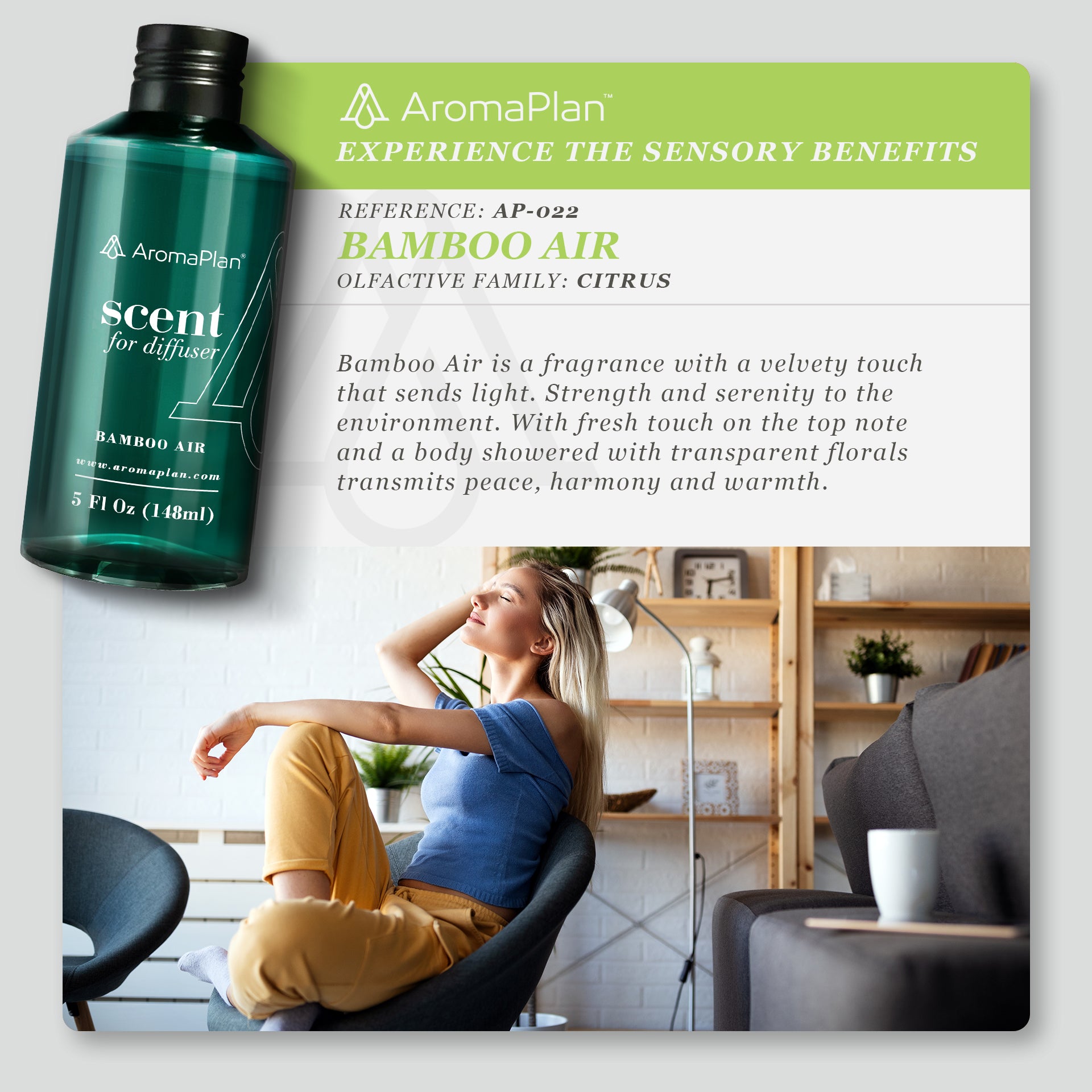 AP022 - Scents Bamboo Air (Inspired by "M.Martan Brazil") - 5 Fl Oz (148ml)