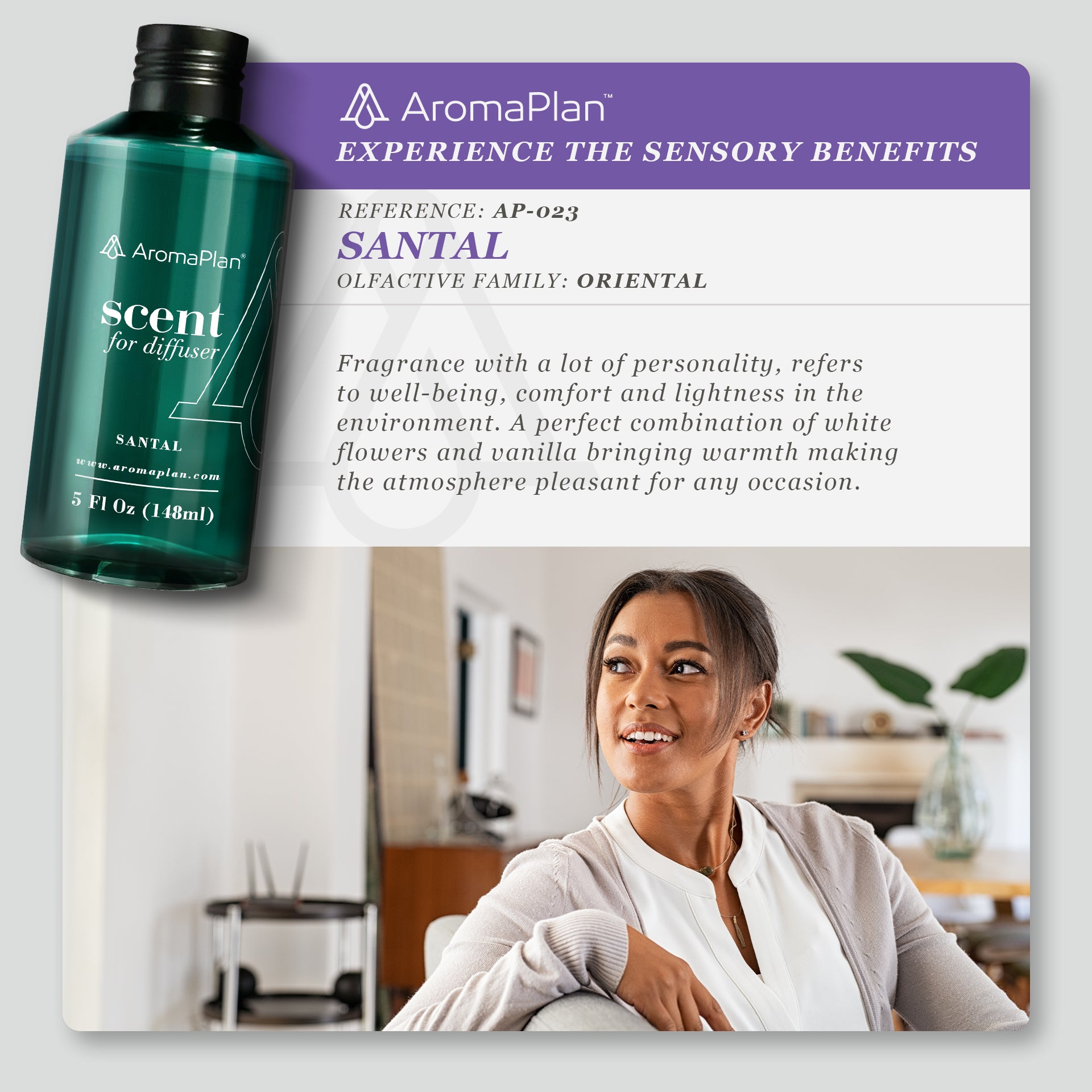 AP023 - Scents Santal - 5 Fl Oz (148ml)