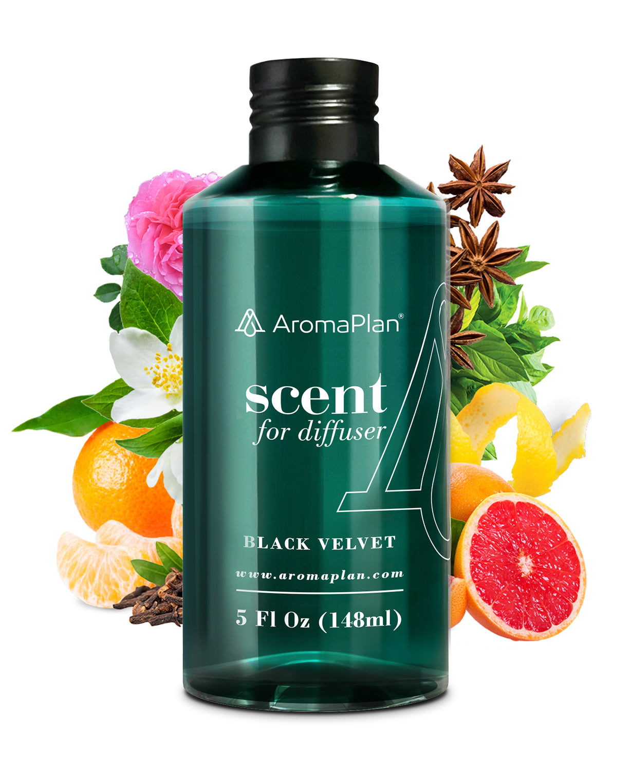 Discover the Scent Black Velvet (Inspired by The Edition Hotel New York) Fragrance - Aroma Oil for Scent Diffusers - Natural & Vegan - Essential Oil Blends for Diffuser - Size: 5 Fl Oz. (148ml)