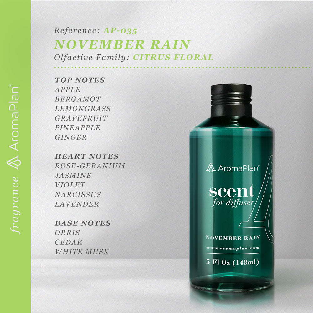AP035 - Scents November Rain - 5 Fl Oz (148ml)