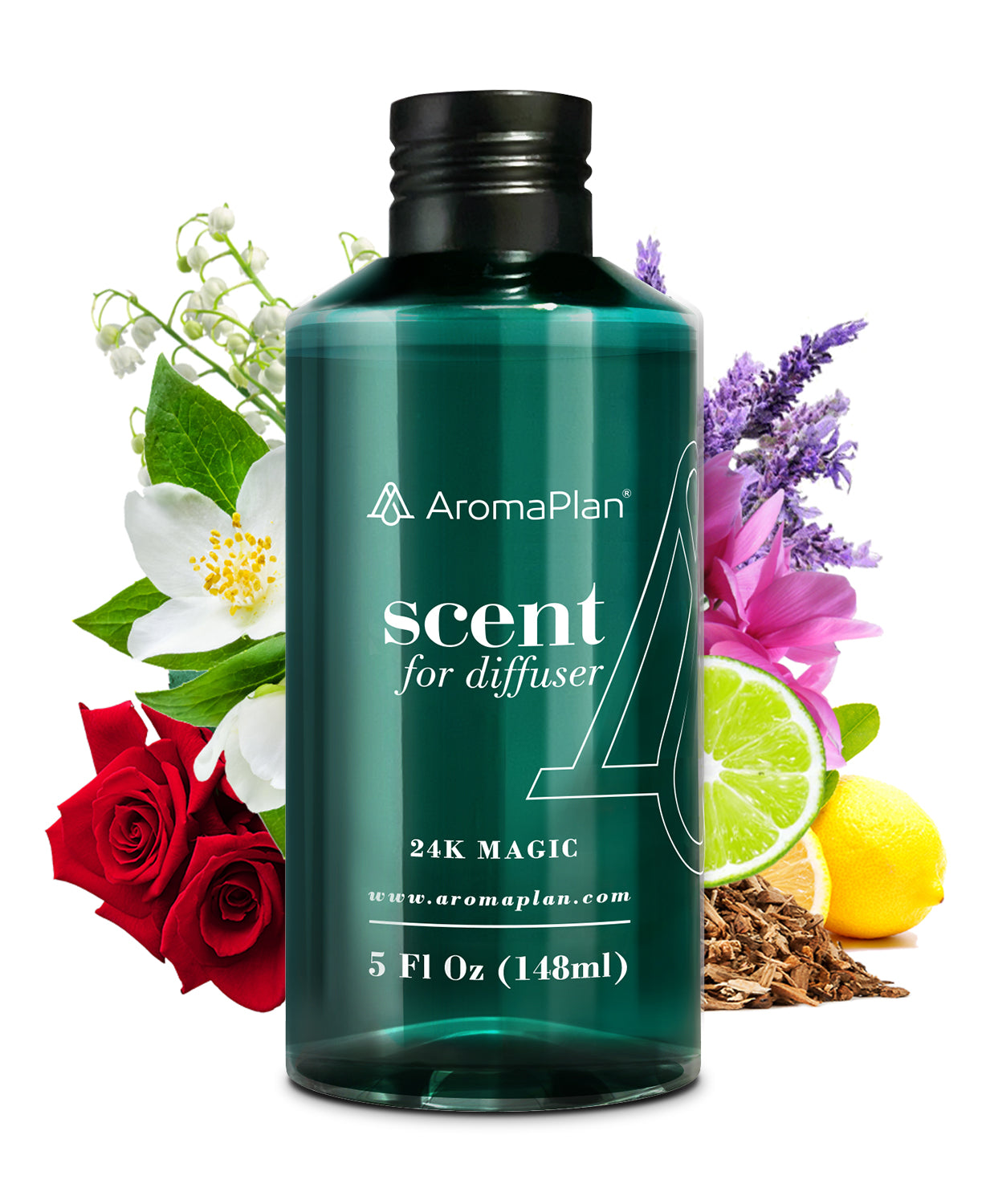 Discover the Scent 24K Magic (Inspired by "W Hotel") Fragrance - Aroma Oil for Scent Diffusers - Natural & Vegan - Essential Oil Blends for Diffuser - Size: 5 Fl Oz. (148ml)