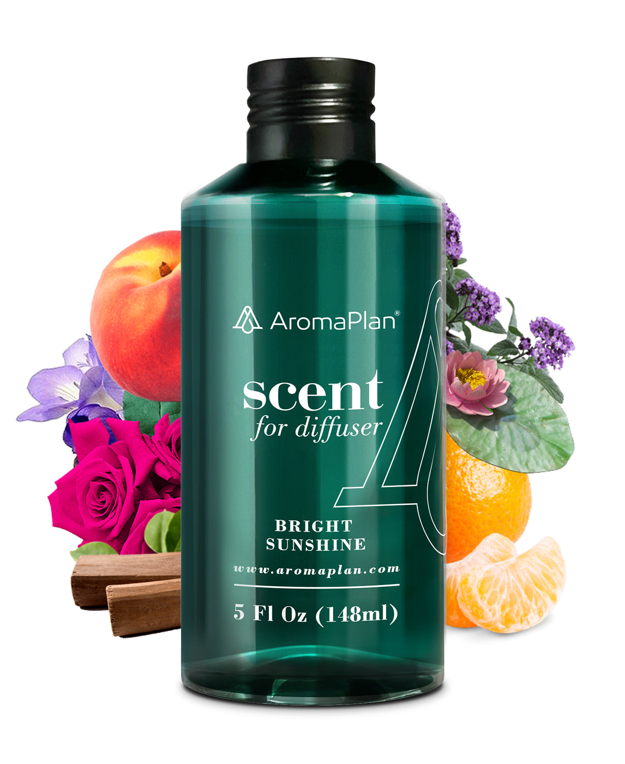 Discover the Scent Bright Sunshine Fragrance - Aroma Oil for Scent Diffusers - Natural & Vegan - Essential Oil Blends for Diffuser - Size: 5 Fl Oz. (148ml)