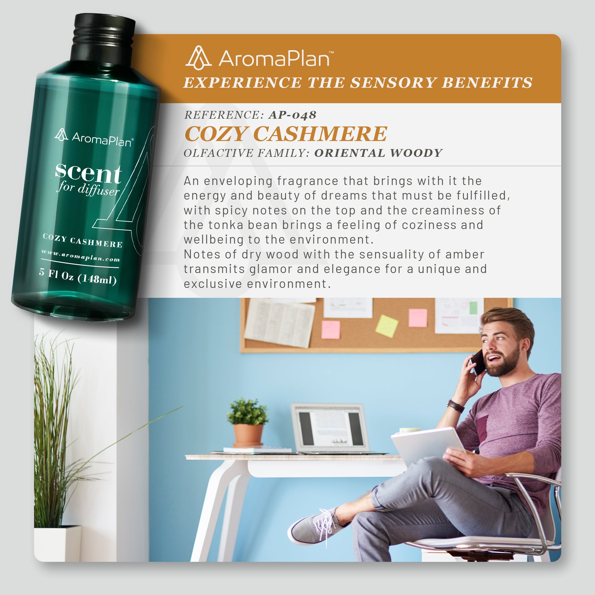 AP048 - Scents Cozy Cashmere - 5 Fl Oz (148ml)