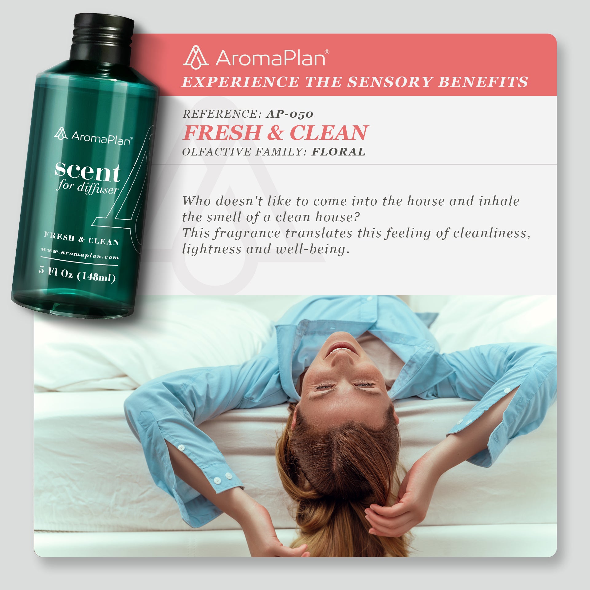 AP050 - Scents Fresh & Clean - 5 Fl Oz (148ml)