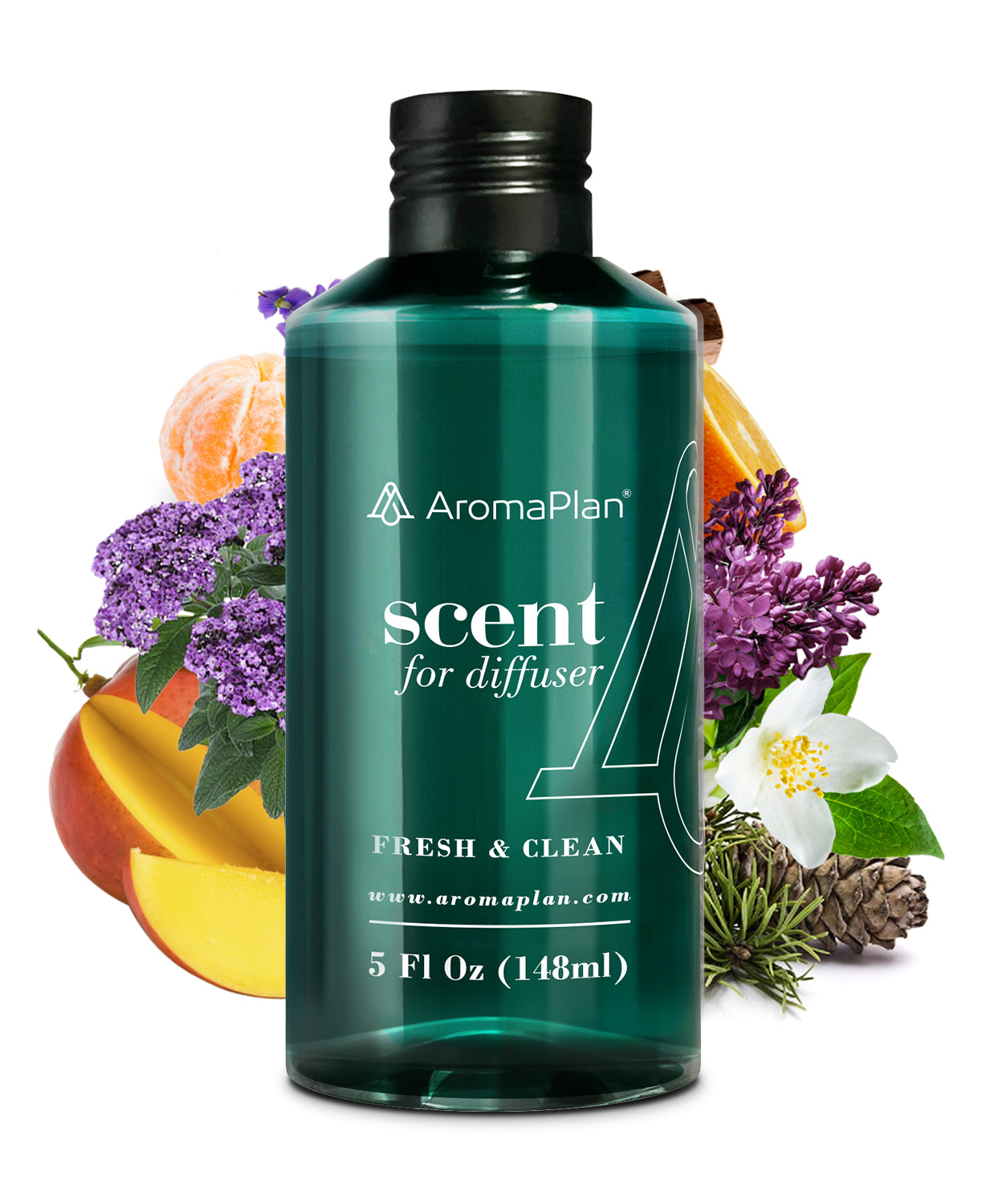 Discover the Scent Fresh & Clean Fragrance - Aroma Oil for Scent Diffusers - Natural & Vegan - Essential Oil Blends for Diffuser - Size: 5 Fl Oz. (148ml)