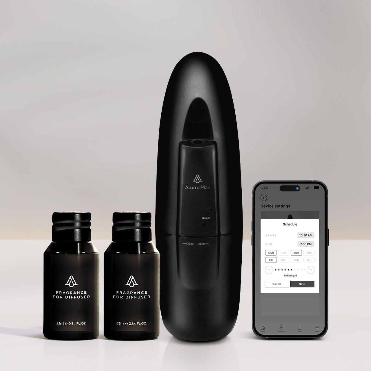 Smart Plug-in Diffuser (Black) - AromaPlan