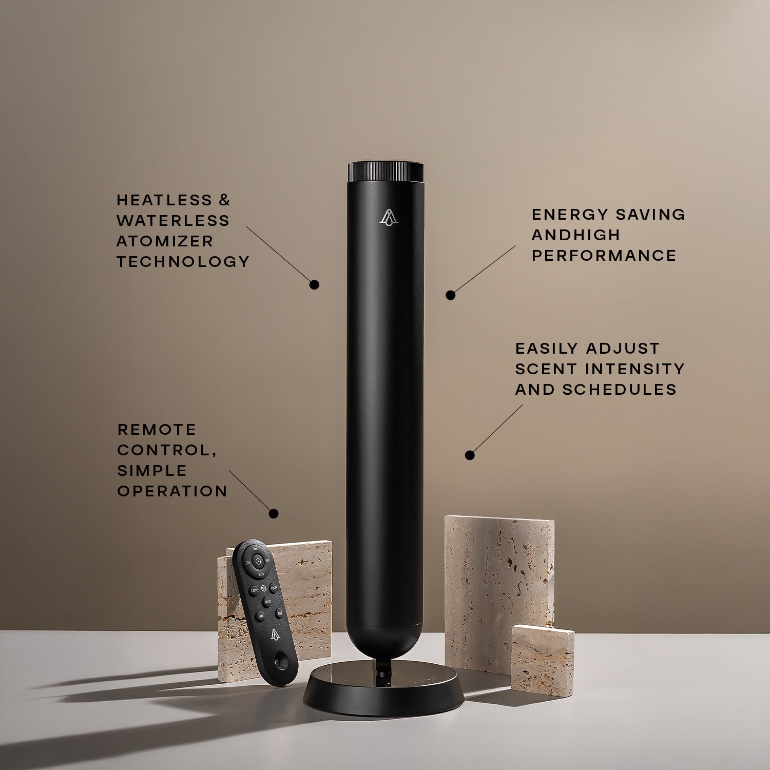 Fragrance Diffuser Slim PRO - Black | AromaPlan