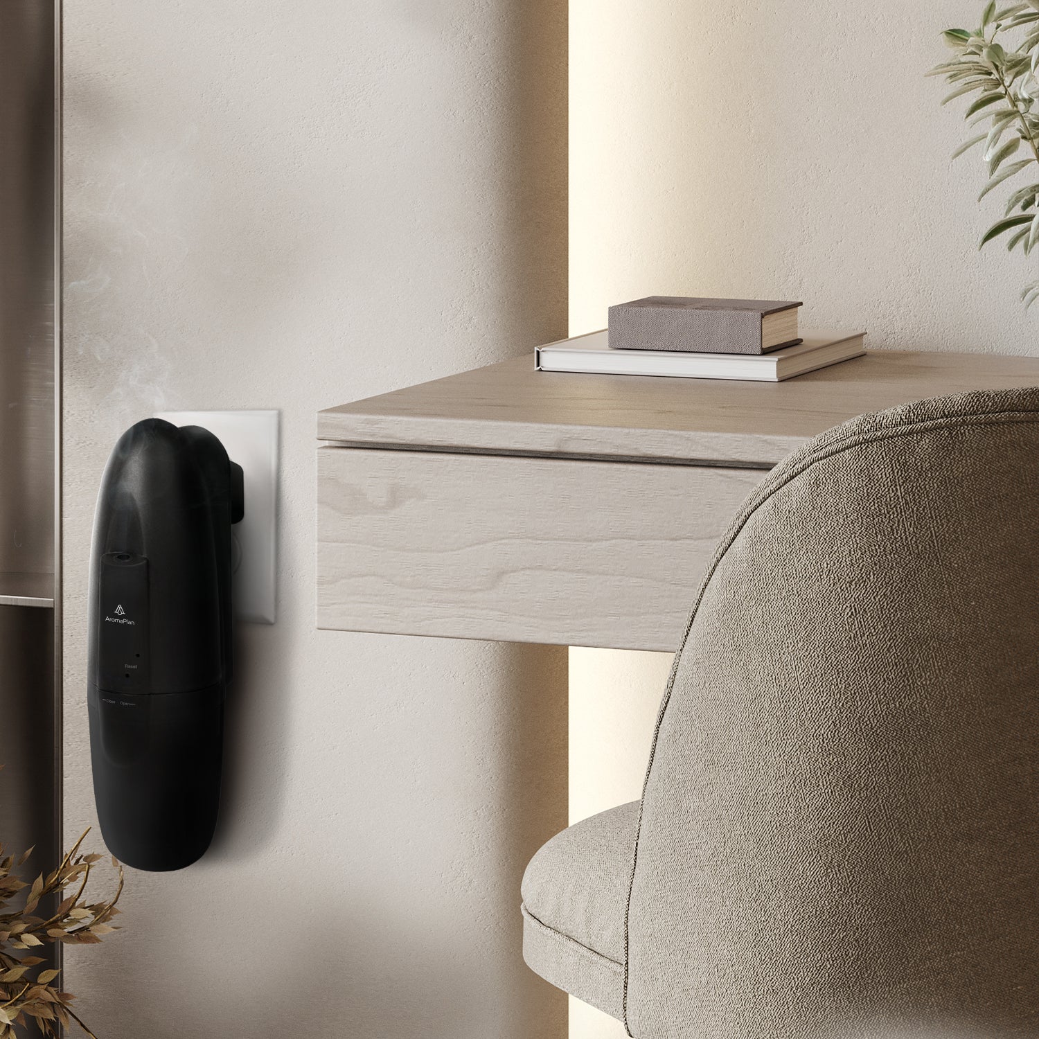 Smart Plug-in Diffuser (Black)