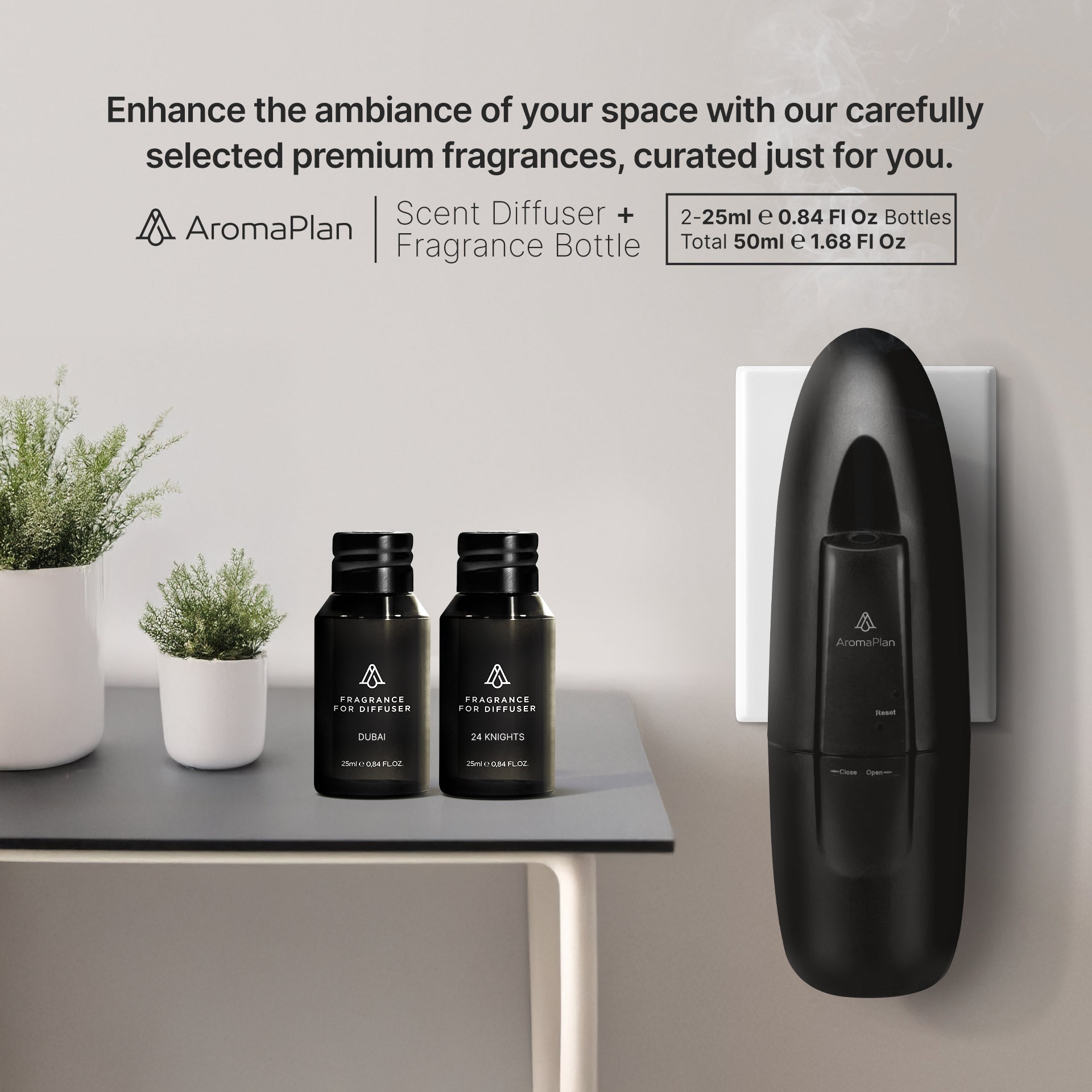 Smart Plug-in Diffuser (Black)