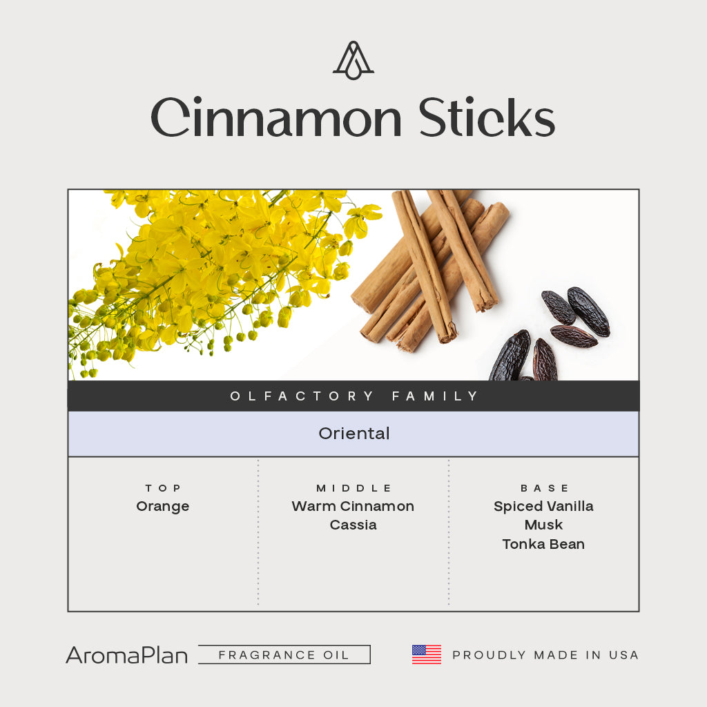 Cinnamon Sticks Fragrance AP098 - AromaPlan