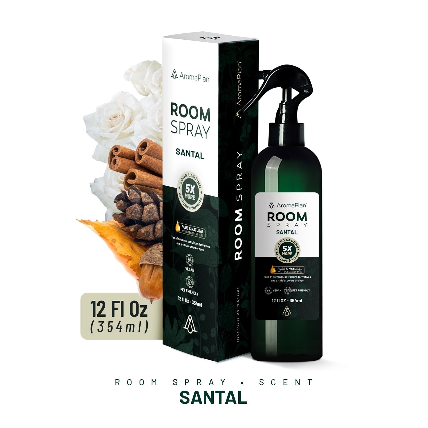 🎁 Room Spray RS023 - Pillow Mist - Santal (Inspired by "Santal 33l") 12 FL OZ (354ml) (100% off)