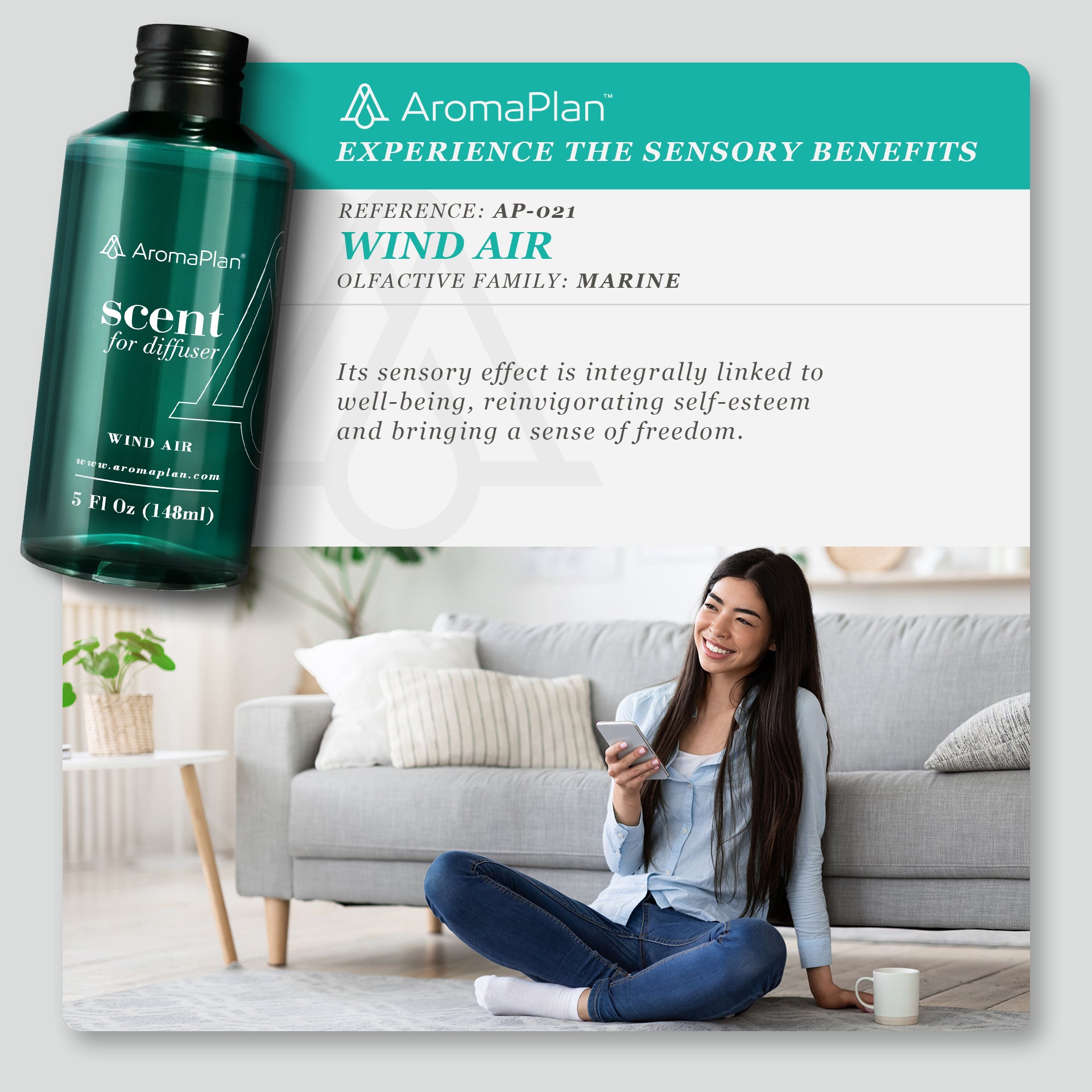 AP021 - Scents Wind Air (Inspired by &quot;Osklen Brazil&quot;) - 5 Fl Oz (148ml)