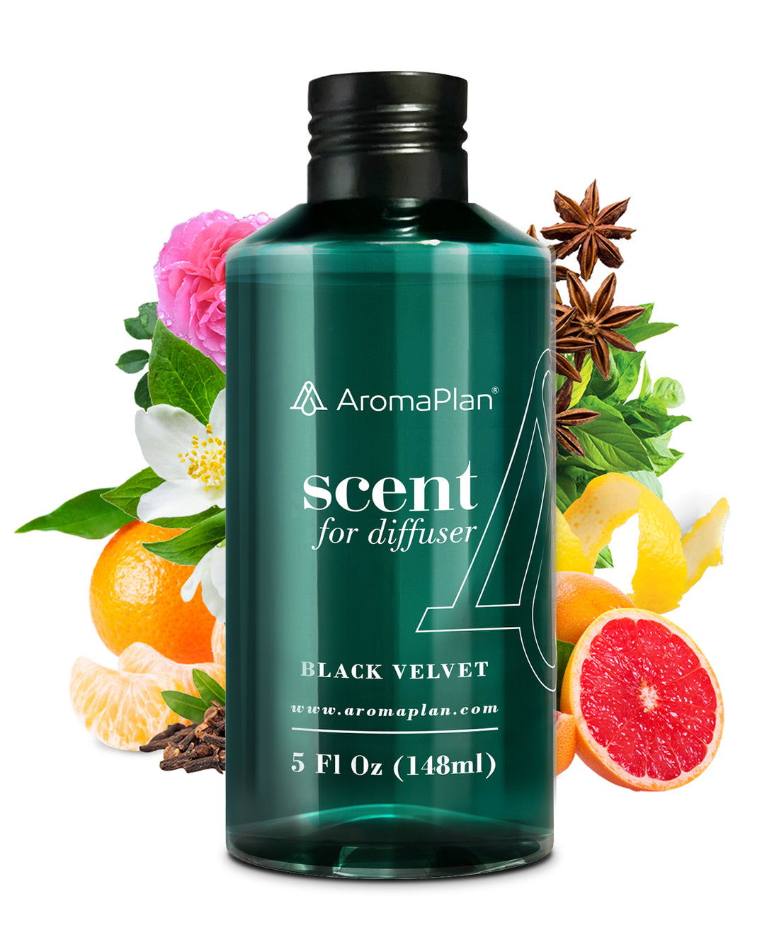 Discover the Scent Black Velvet (Inspired by The Edition Hotel New York) Fragrance - Aroma Oil for Scent Diffusers - Natural &amp; Vegan - Essential Oil Blends for Diffuser - Size: 5 Fl Oz. (148ml)