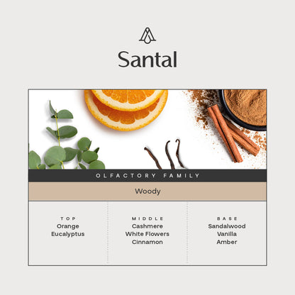 Car Spray Santal Fragrance 1 Fl oz (30ml) - AromaPlan