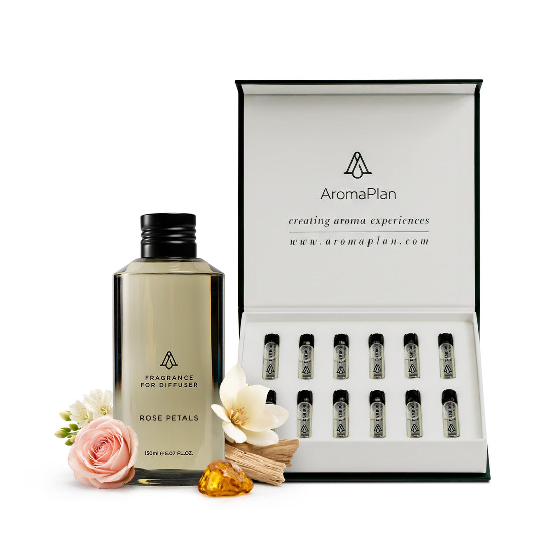 🎁 Rose Petals AP121 Fragrance Kit (148ml + Sample Kit) (100% off)