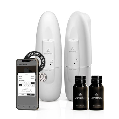 Smart Plug-in Diffuser (White - 2 Pack) - AromaPlan