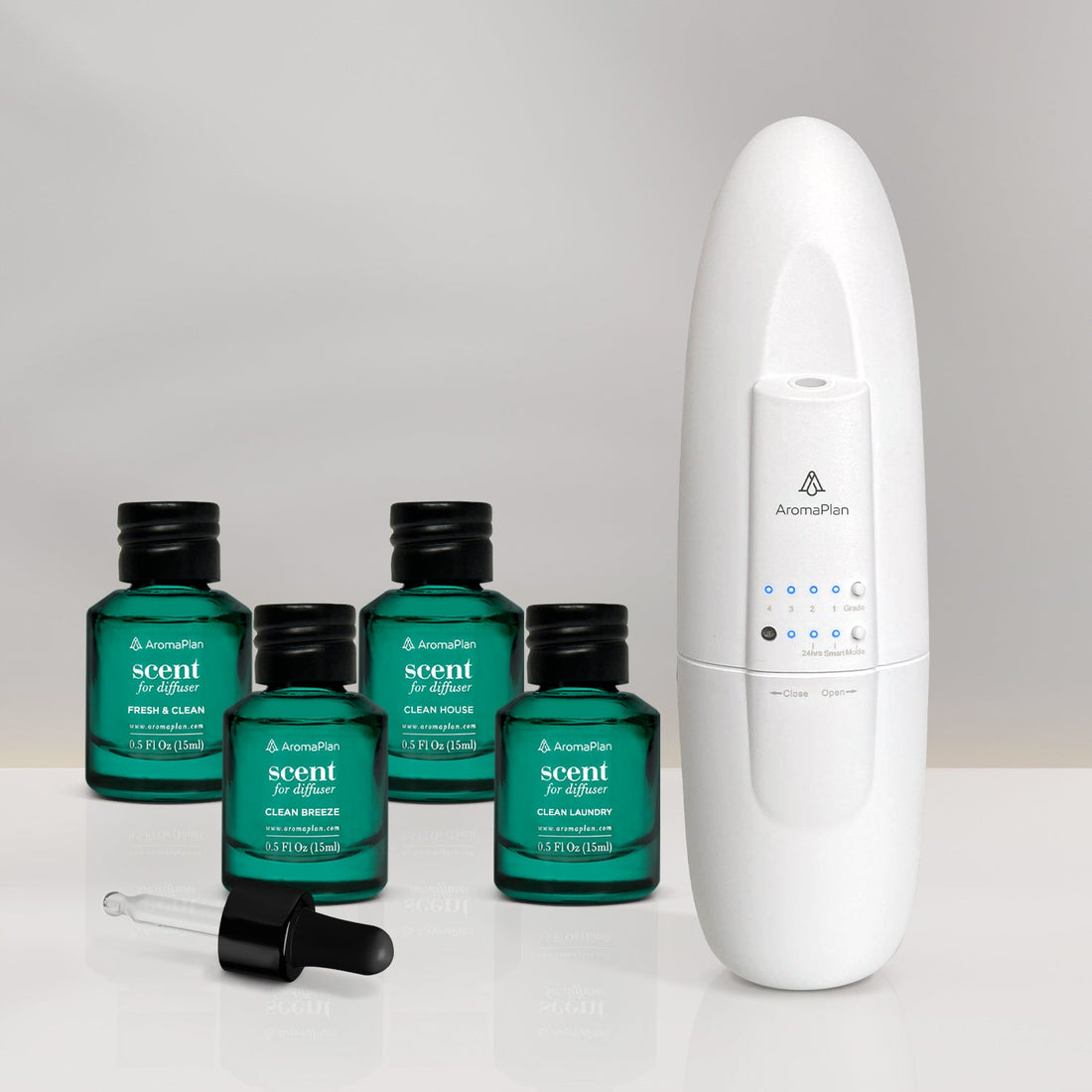 🎁 Set Plug Diffuser White + AromaDrops: Clean Smell Collection (100% off)