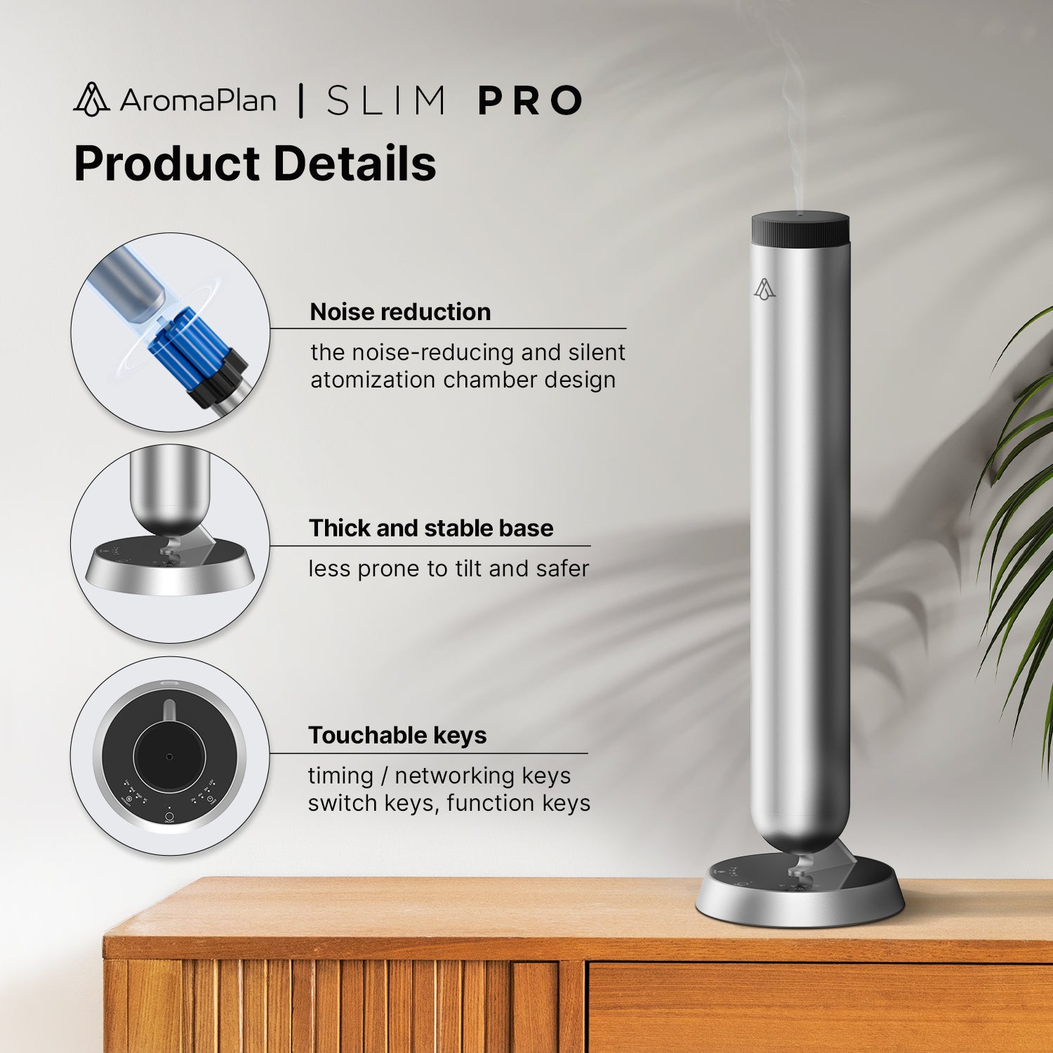 Scent Diffuser Slim PRO - Silver