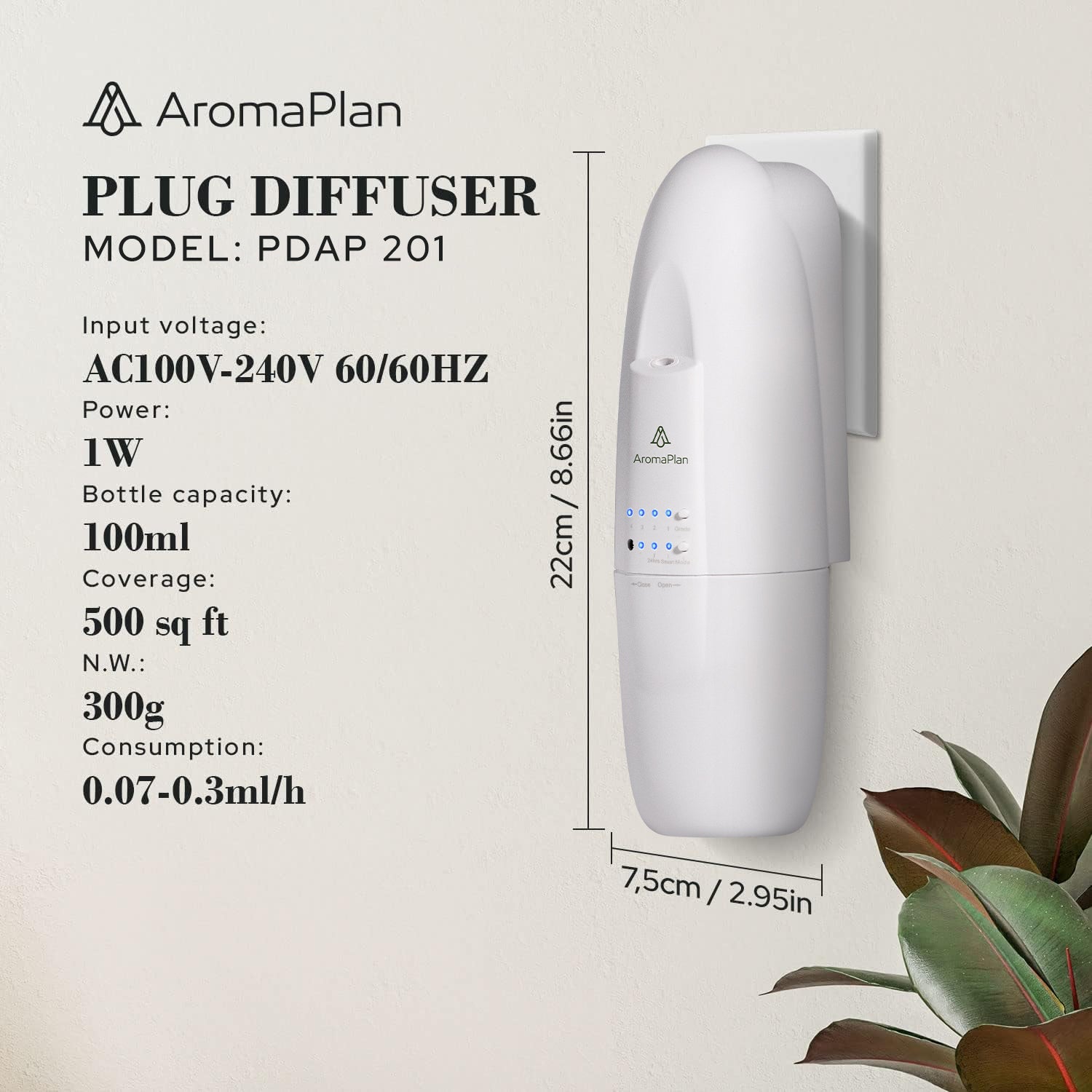 Plug-in Diffuser - PDAP 201