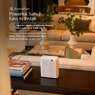 Diffuser Aromplan Pro White + 2 Fragrances | AromaPlan