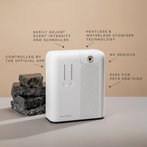 Diffuser Aromplan Pro White + 2 Fragrances | AromaPlan