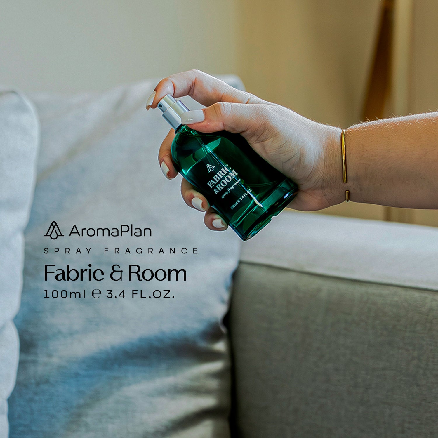 Room Spray Lifestyle - 3.4 Fl oz (100ml) - AromaPlan