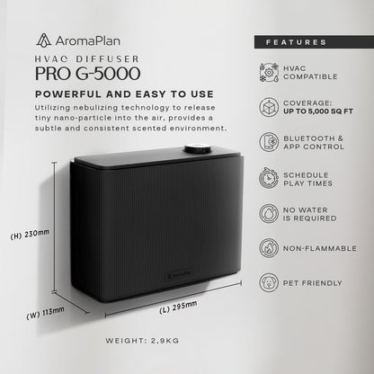 HVAC Scent Diffuser - PRO-G 5000 - AromaPlan