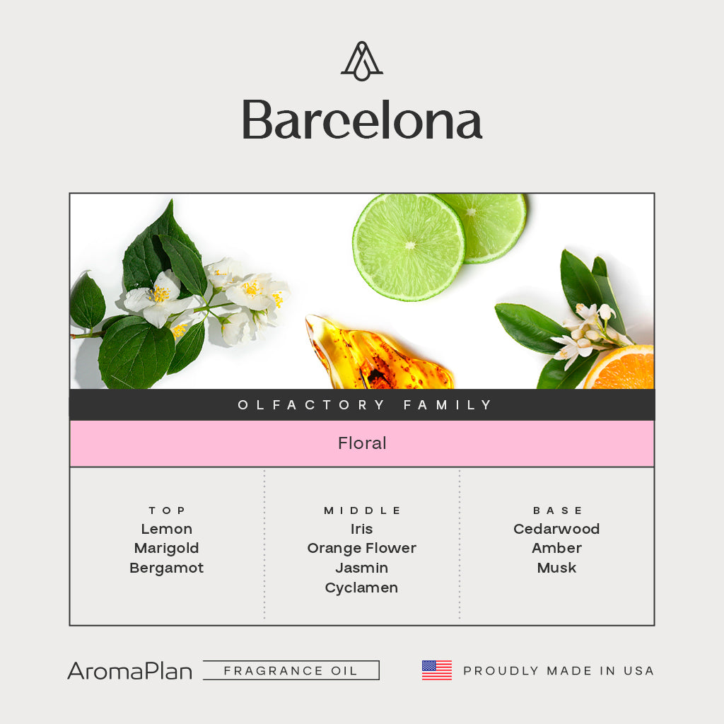 Barcelona AP104 Fragrance Kit (148ml + Sample Kit)