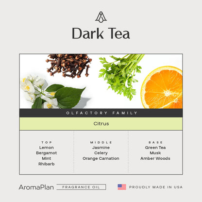 Dark Tea Fragrance AP110 - AromaPlan