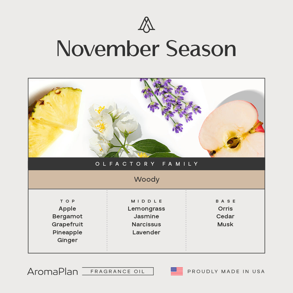 November Season Fragrance AP035 - AromaPlan