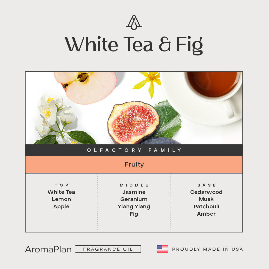 White Tea &amp; Fig Fragrance AP059 - AromaPlan