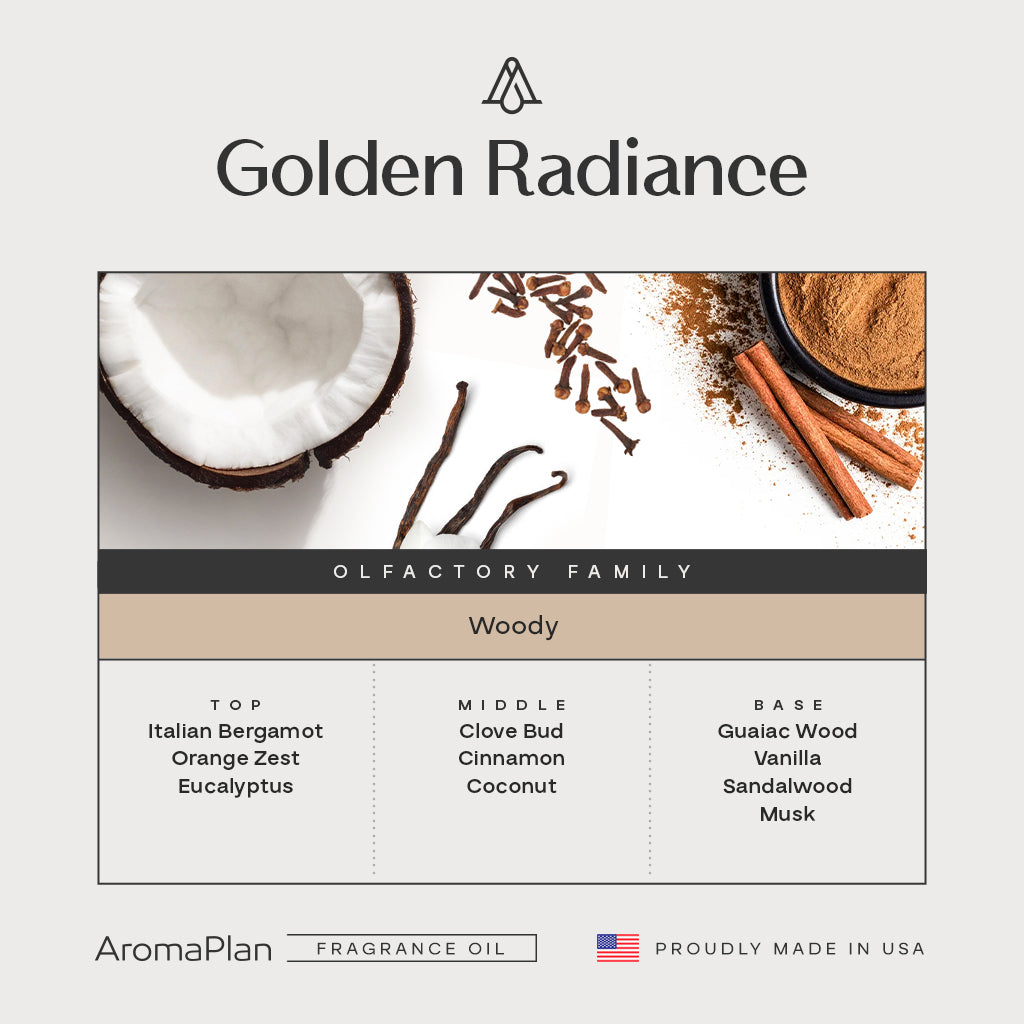 Golden Radiance Fragrance AP074 - AromaPlan