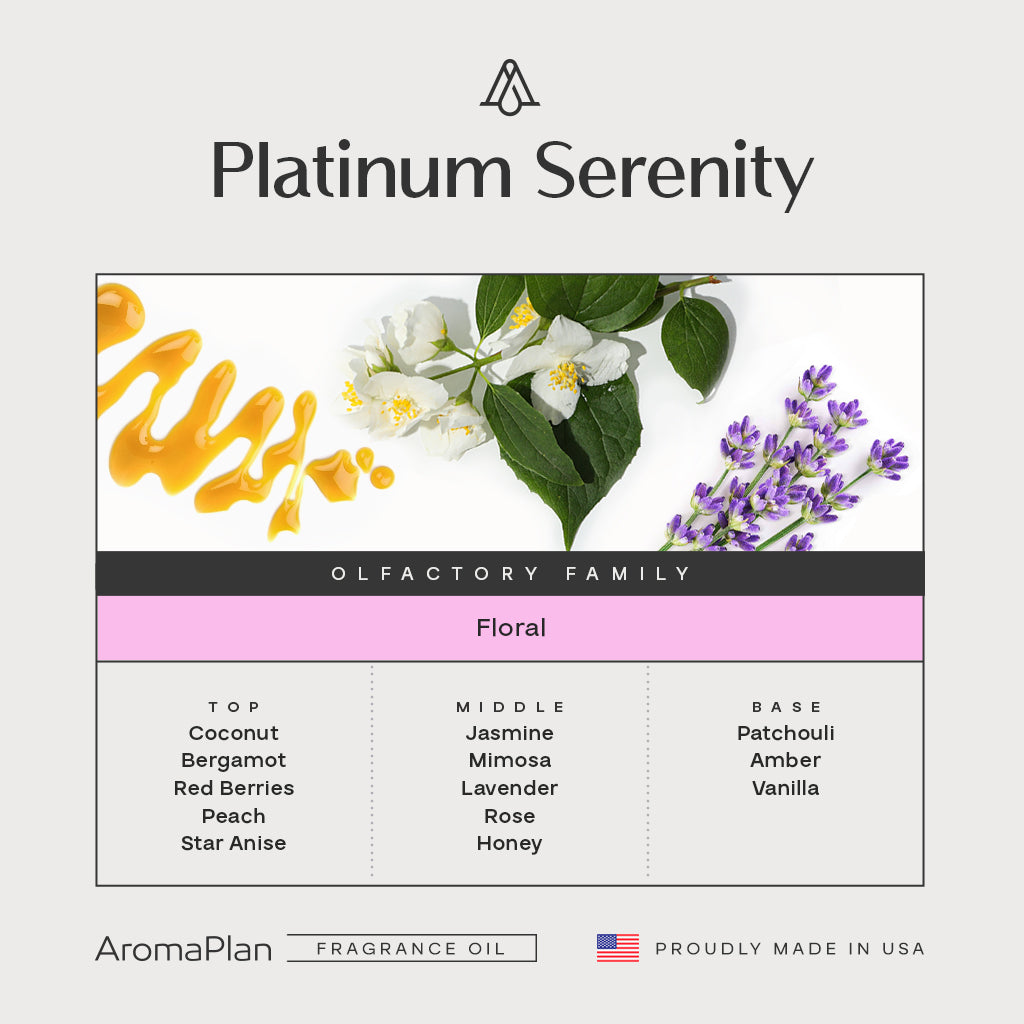 Platinum Serenity Fragrance AP075 - AromaPlan