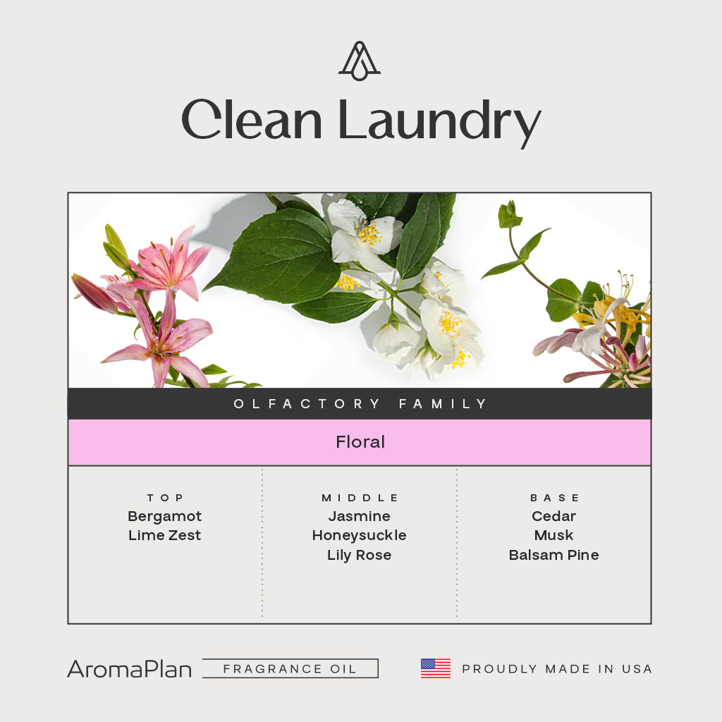 Clean Laundry Inspired in Downy Fragrance AP089 - AromaPlan