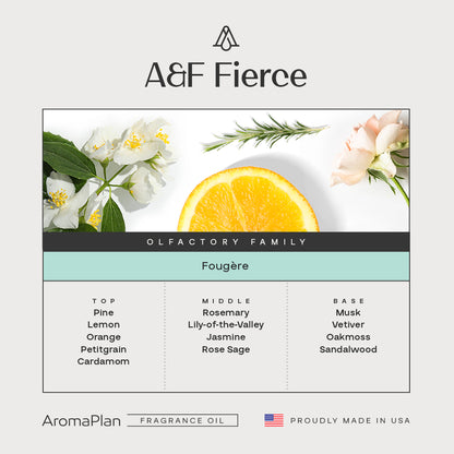 Inspired by A&amp;F Fierce Fragrance AP091 - AromaPlan