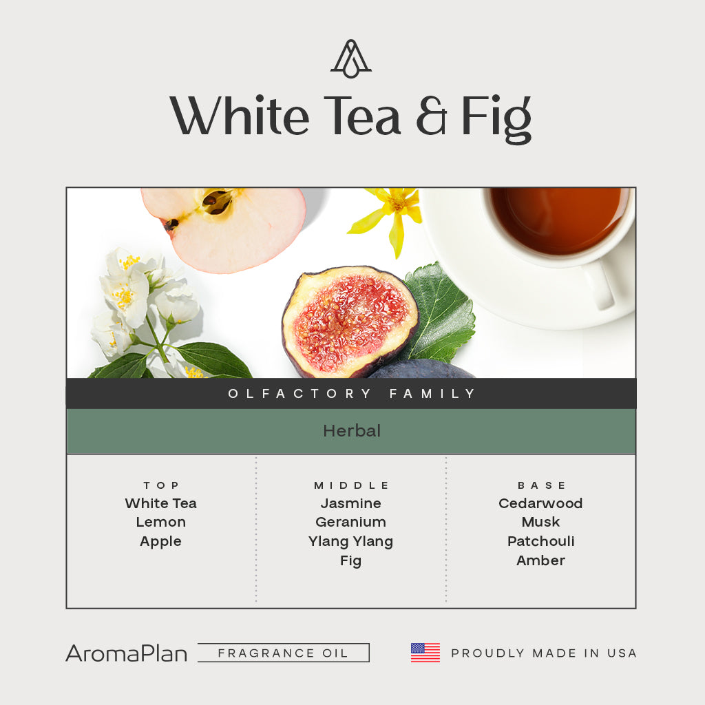 White Tea & Fig Fragrance AP059 - AromaPlan